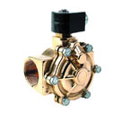 Representative photo only Brass Two Way Pilot Operated Valves Normally Closed 1 NPT F 24VDC